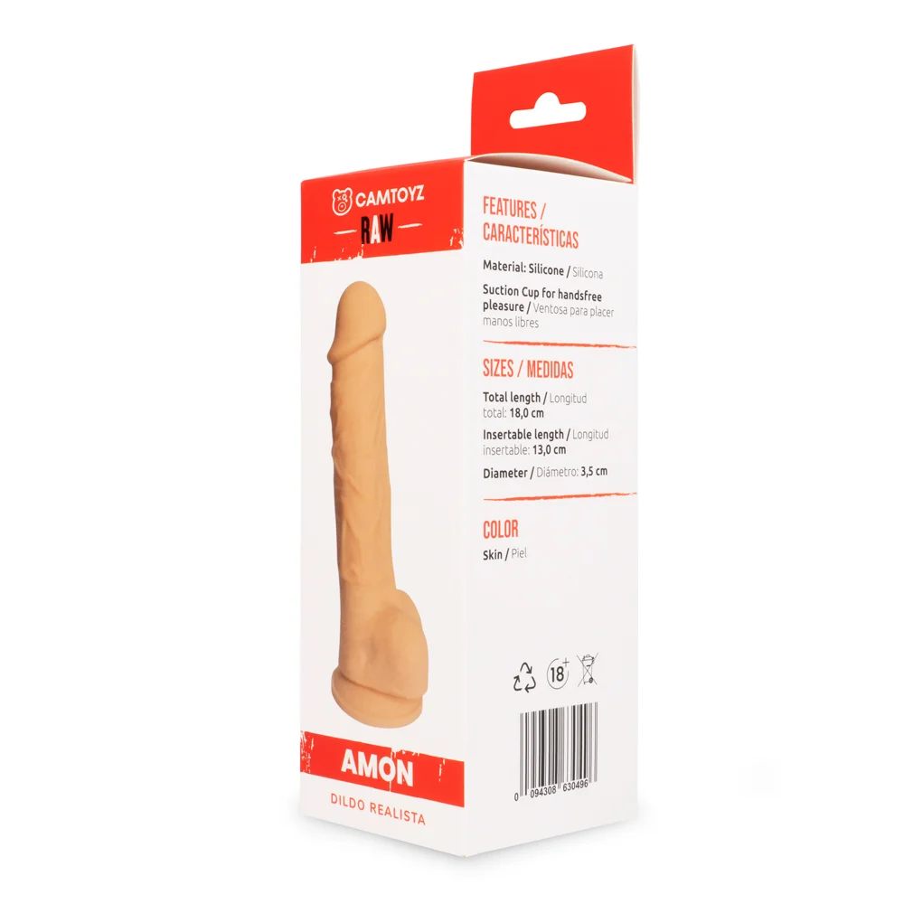 Dildo Realista Amon 18 cm CamToyz Camtoyz - Imagen 4