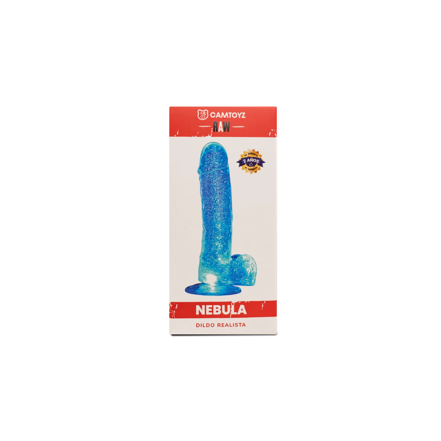 Dildo Realista Nebula Transparente 18cm Camtoyz - Imagen 2