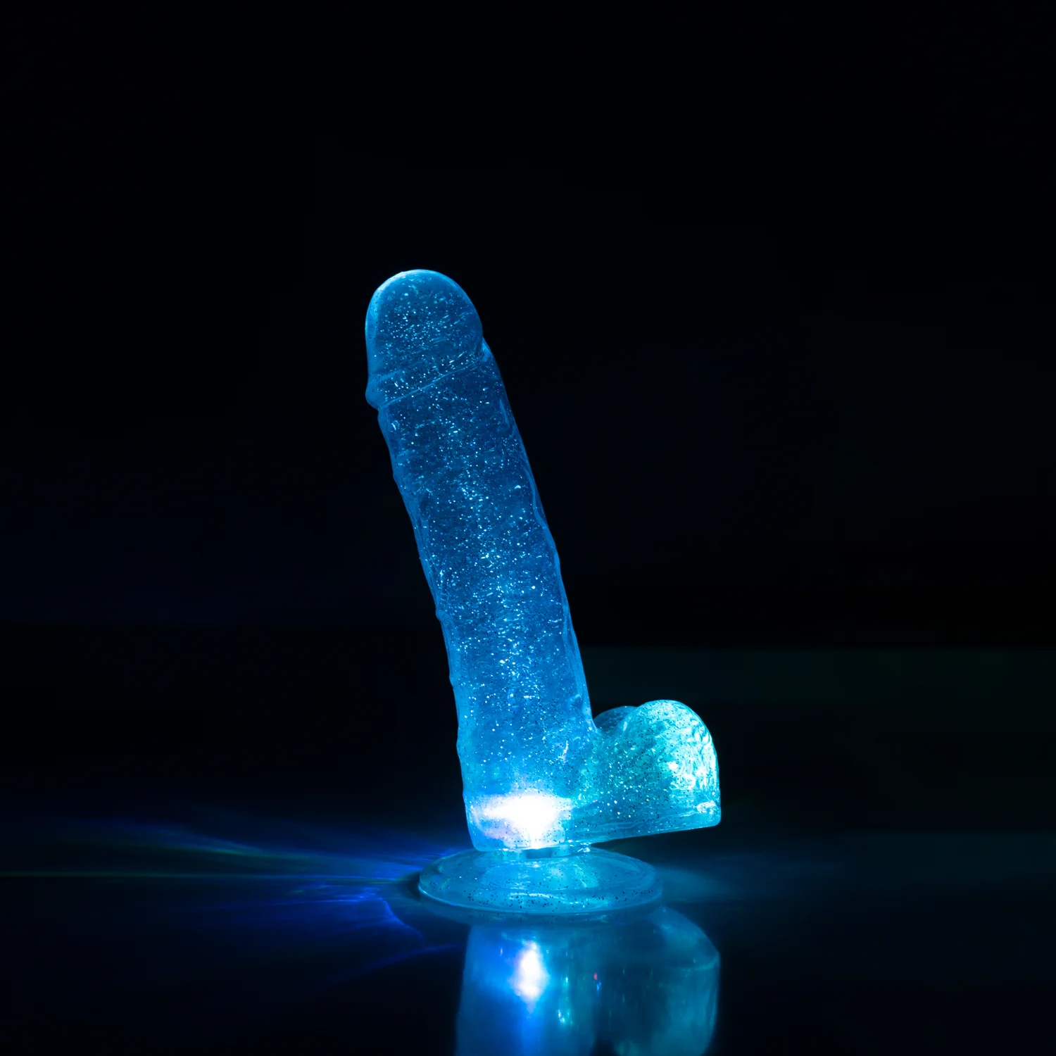 Dildo Realista Nebula Transparente 18cm Camtoyz - Imagen 5