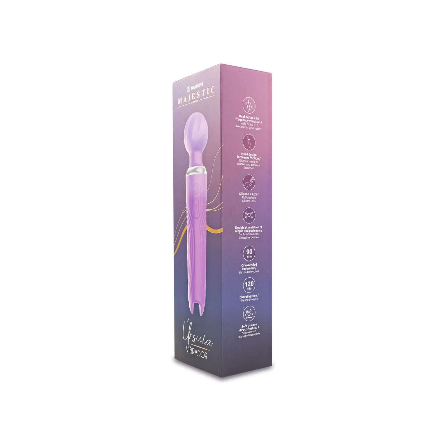 Vibrador tipo Hitachi Ursula Camtoyz - Imagen 2